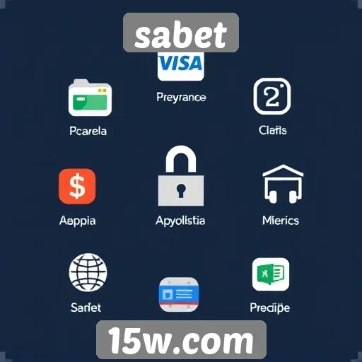 Métodos de pagamento aceitos no Sabet