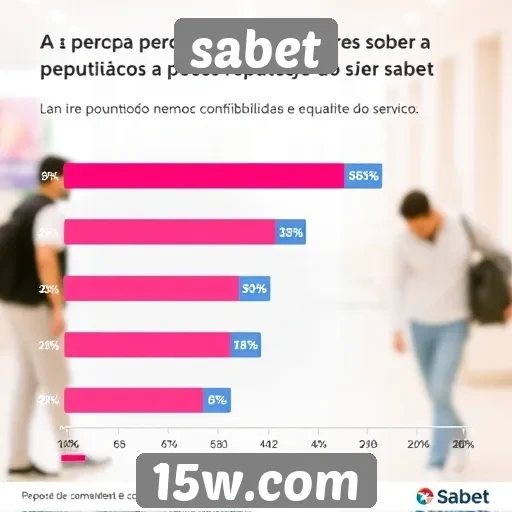 Pesquisa sobre a reputação do site sabet entre os consumidores